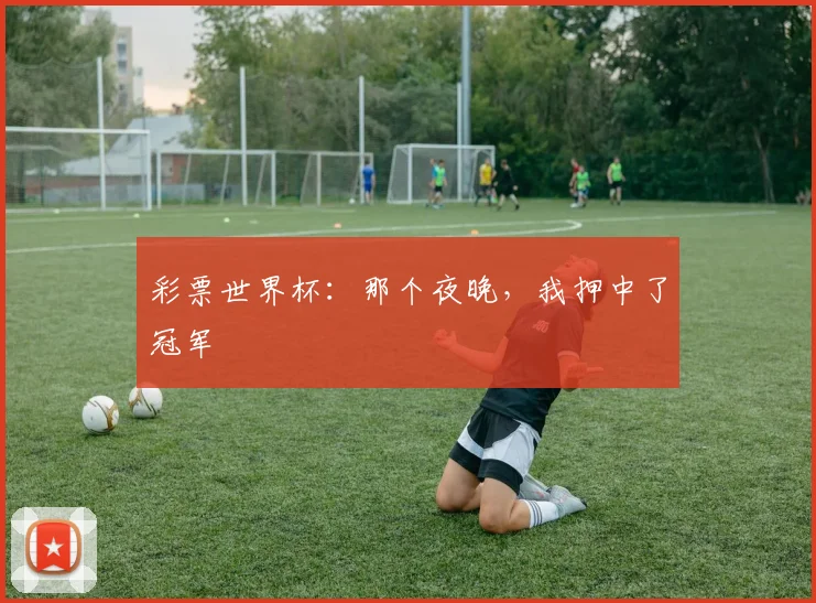 彩票世界杯：那个夜晚，我押中了冠军